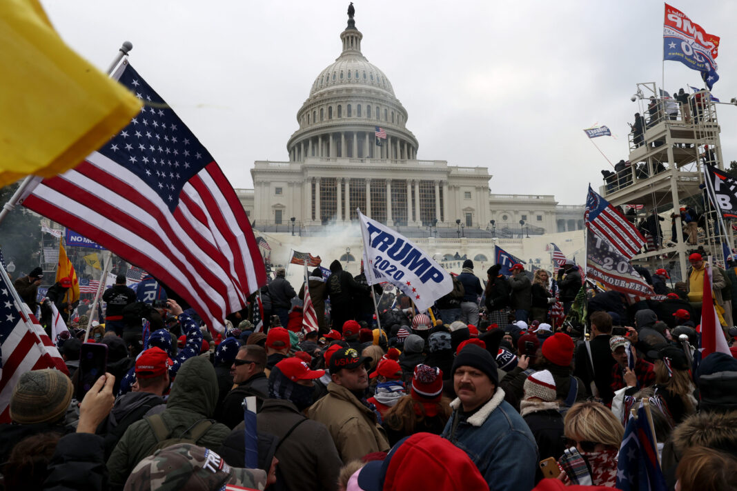 CHAOS IN D.C. AS RIOTERS STORM THE CAPITOL