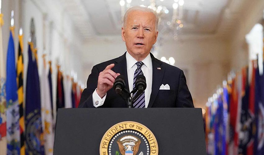 BIDEN SPEAKS ON THE COVID-19 ANNIVERSARY